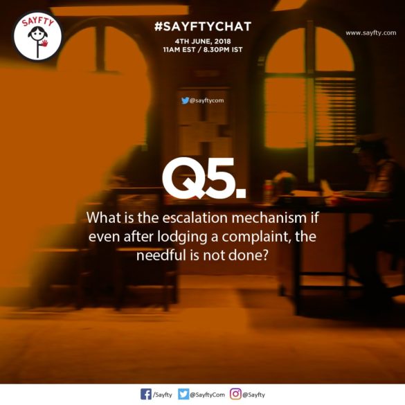 The #SayftyChat